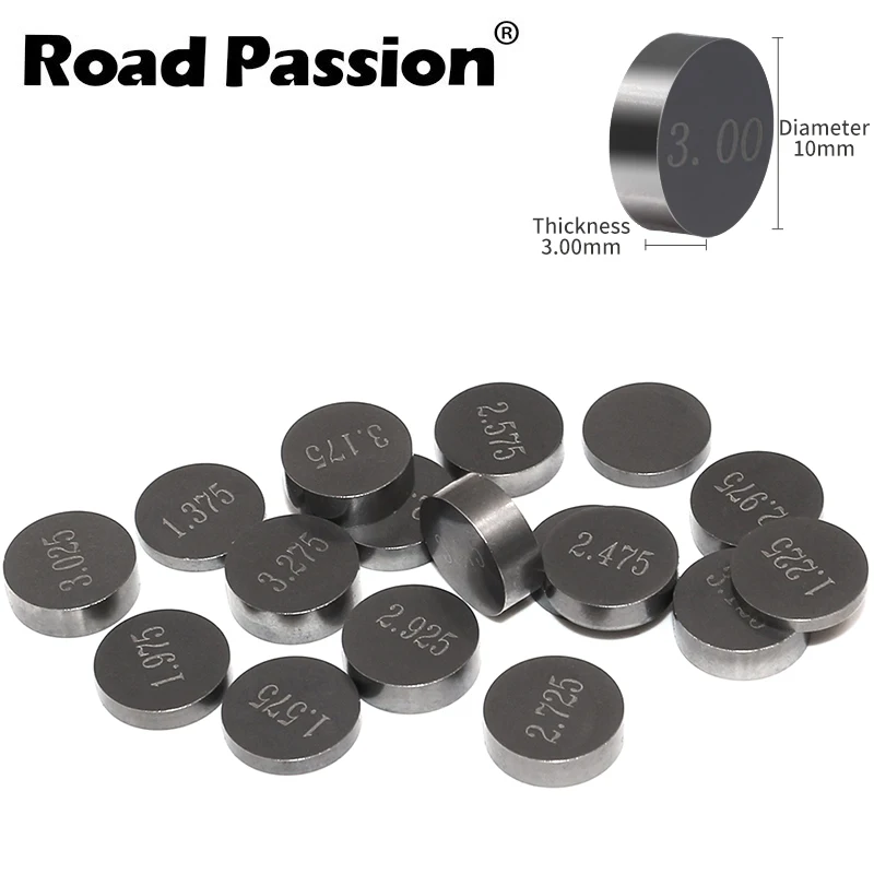 

Road Passion 110pcs Motorcycle 10mm 10 mm Diameter Valve Shims For Harley V-Rod Street Night Rod Special