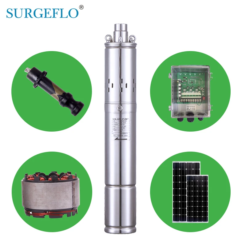 24v dc solar water pump submersible for well dc 24v solar submersible water pump 100% copper motor solar pump for pond