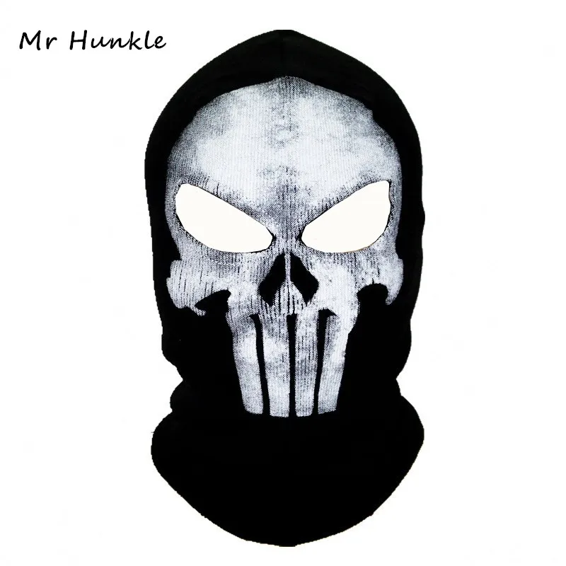 Cagoule de masque noir mesurost Skull pour hommes, bonnets chauds, capuche complète, zones, chapeaux