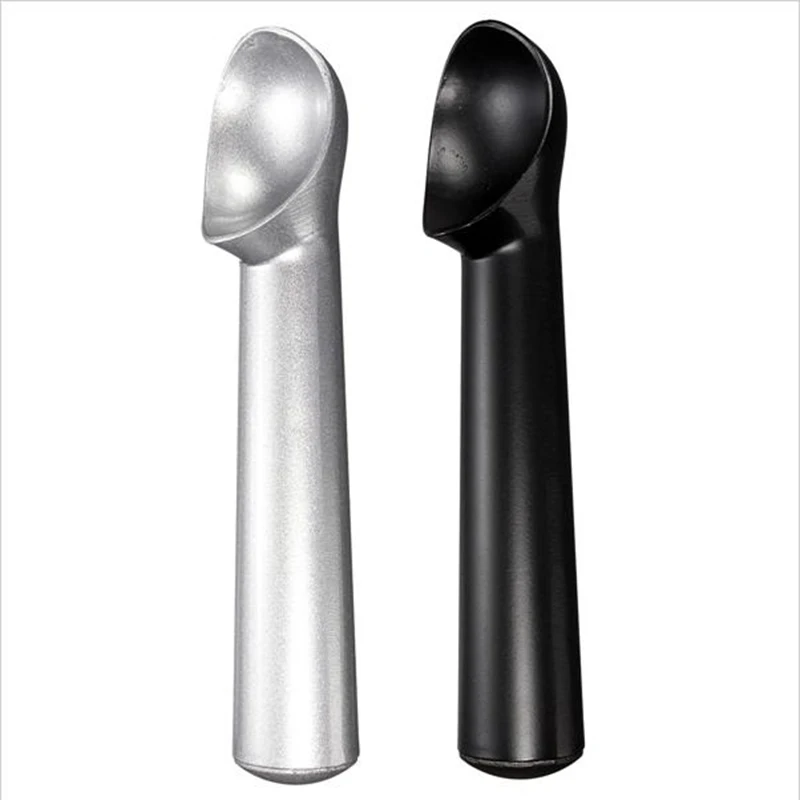 1PC 18cm New Alumium Alloy Scoop Ice Ball Maker Frozen Yogurt Cookie Dough Meat Balls Rice Dishes Ice Cream Spoon Tools OK 0589