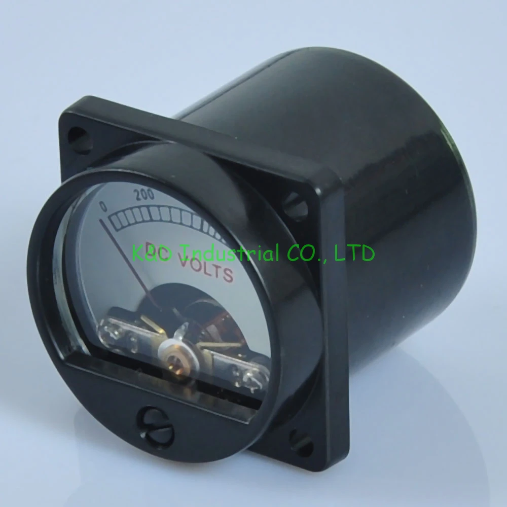 1 cái 1000 v DC Bảng Điều Chỉnh Meter Ánh Sáng Ấm Áp Ống Khuếch Đại Volt Điện Áp Vôn Kế 300B Ổ Cắm