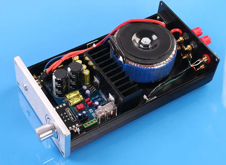 

New Finished LM1875T Stereo Amplifier with OMRON Protect HIFI AMP