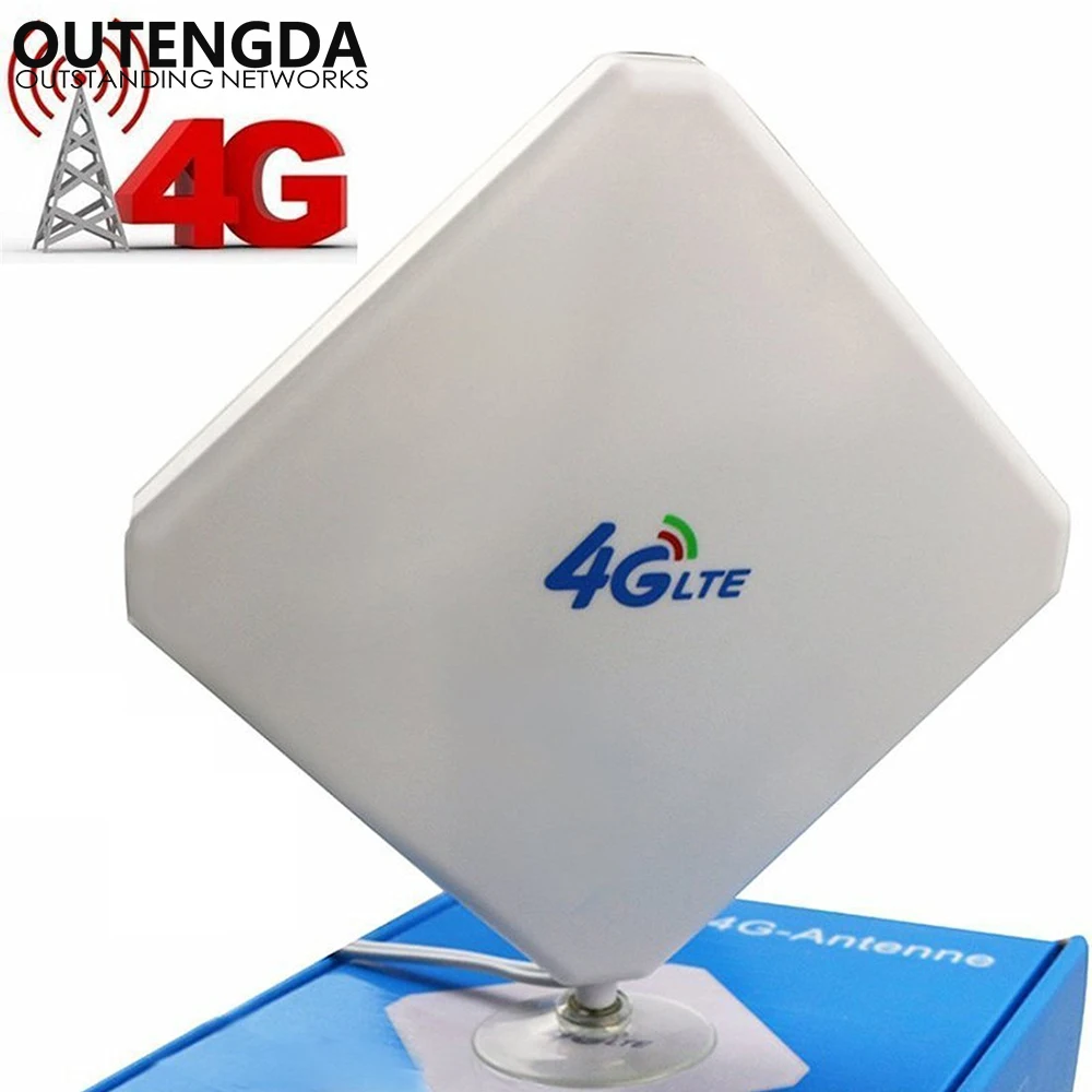 35dBi GSM 4G LTE 안테나 SMA 남성 고 이득 외부 실내 WIFI 신호 증폭기 부스터 ANT, 화웨이 E5375 E589 E5776