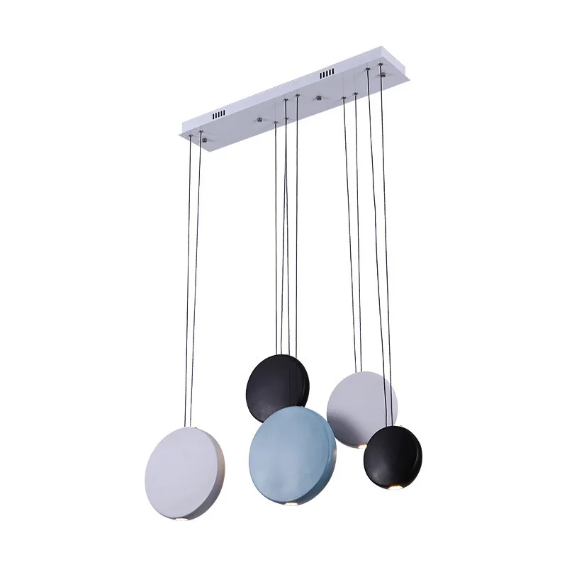 

LED dining lighting fixtures modern Art Restaurant pendant lamp Nordic Simple Dining Table Bedside Bed Pendant Lights