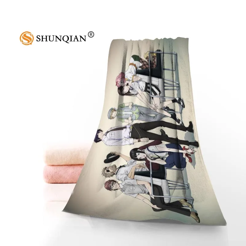 

New Custom Noragami Towel Printed Cotton Face/Bath Towels Microfiber Fabric For Kids Men Women Shower Towels