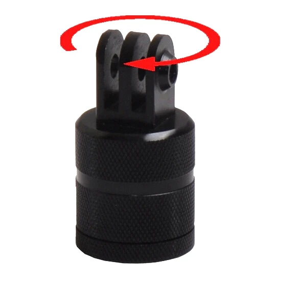 360 درجة دوارة تدوير المعادن ترايبود جبل محول موصل ل Gopro بطل 97 6 5 SJ4000 شاومي يي 4K Mijia H9 عمل كاميرا