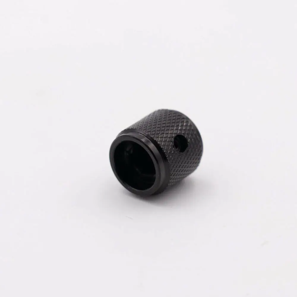 1pc 13x13mm cnc bearbeitetes massives Aluminium Zeiger knopf Knopf kappe für Gitarren verstärker dac cd Radio Potentiometer Lautstärke regler – Detail 4
