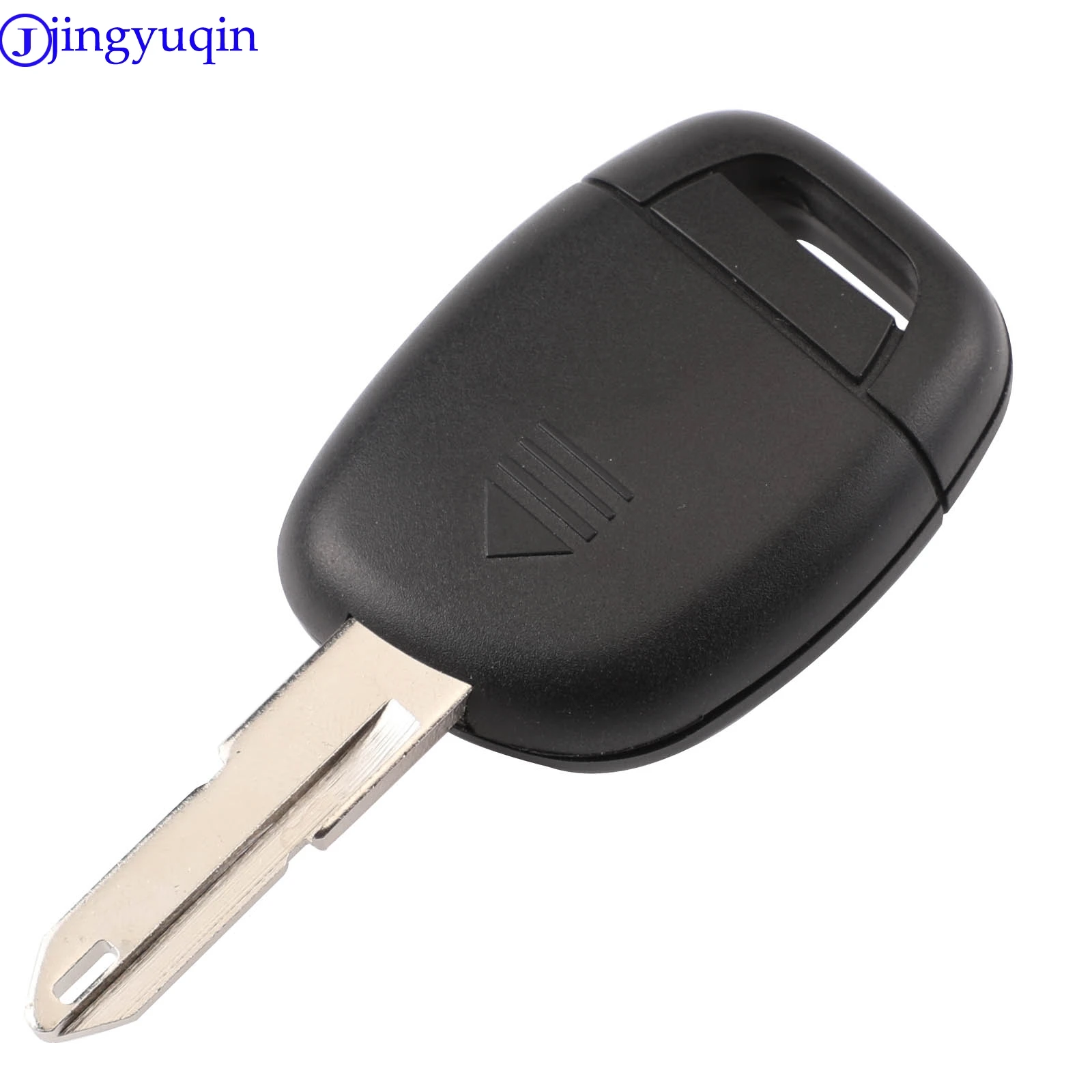 jingyuqin Remote Uncut Blade Key Shell Cover Case dla RENAULT Twingo Clio Kangoo 2005 Master 1-przyciskowy pilot zdalnego sterowania