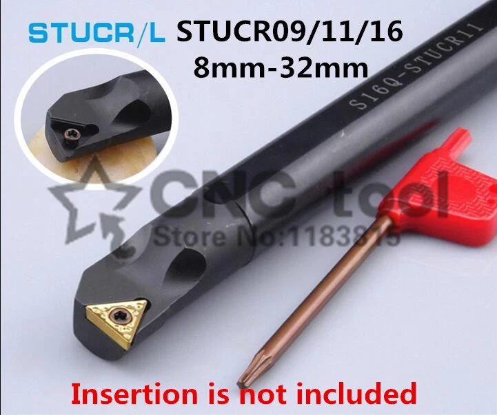 1PCS S08K-STUCR09 S10K-STUCR09/11 S12M-STUCR09/11 S16Q-STUCR11/16 S20R-STUCR16/S25S-STUCR16/S32T-STUCR16 STUCL11/16 Turning tool