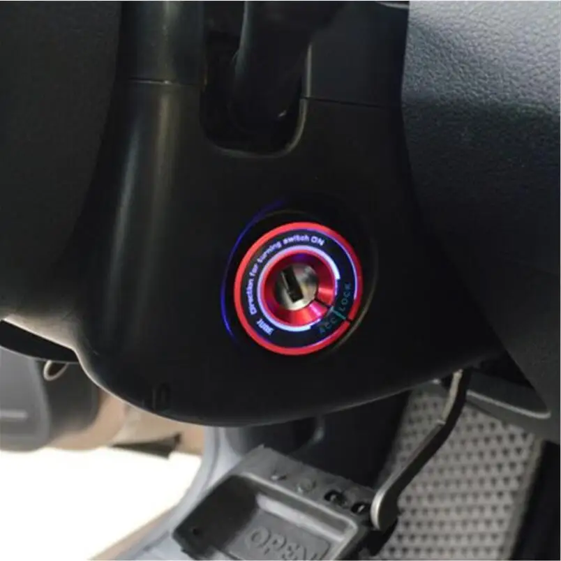 Car-styling LED keyhole Ring case for AUDI A1 A3 Q3 TT  VW Jetta Polo Golf 6 GTI R20 Scirocco Passat Tiguan /For Skoda Seat leon