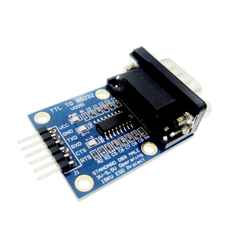 RS232 Serial Port To TTL Converter Module max3232 5V/3.3V