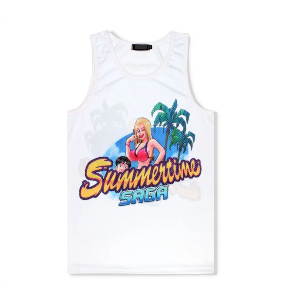 SzBlaZe Brands Casual Unisex  3D Print Tank Tops Breathable Summer Cartoon Print Men's Muscle Shirt Body Building Vests Clothing