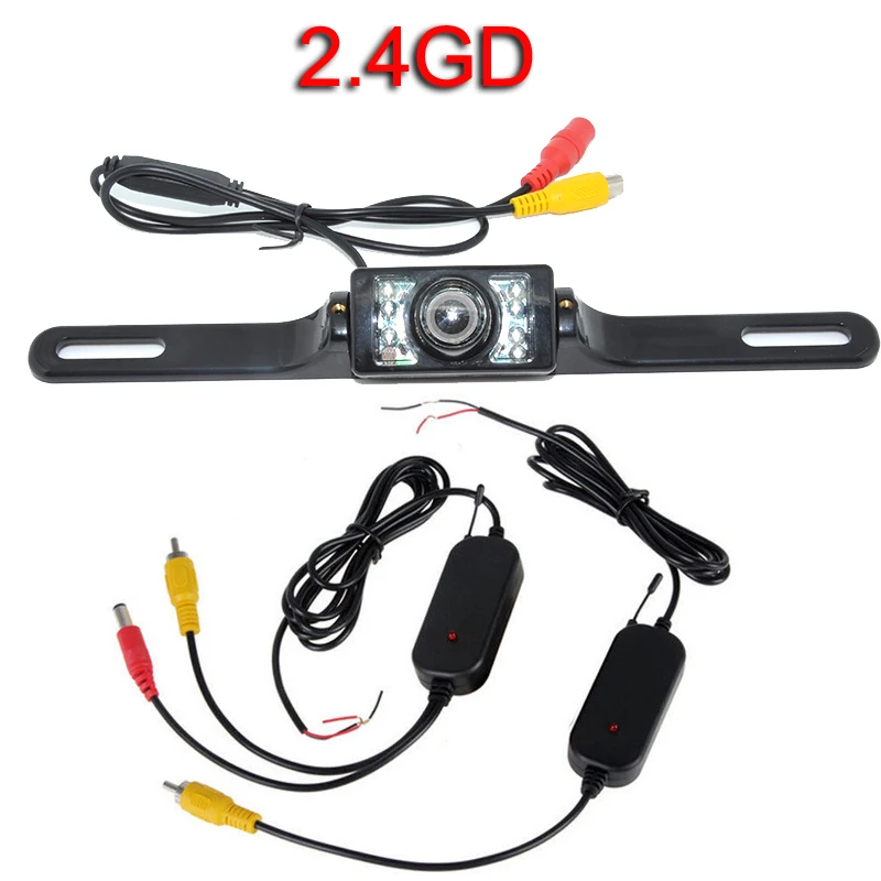 

2.4G Wireless Car Reverse Rear View Camera Backup Parking Camera Night Car RearView Camera For Car DVD Monitor