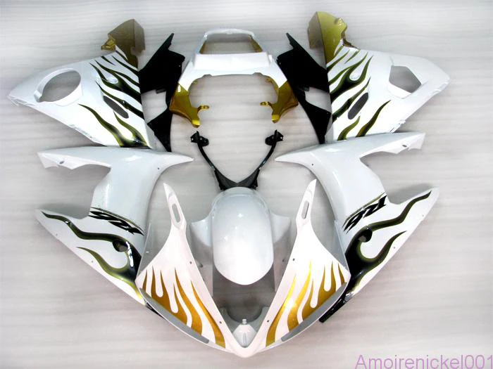 NEW ABS Bodywork Fairing Kit For YAMAHA YZF 600 R6 2005 05  (10) [CK29]