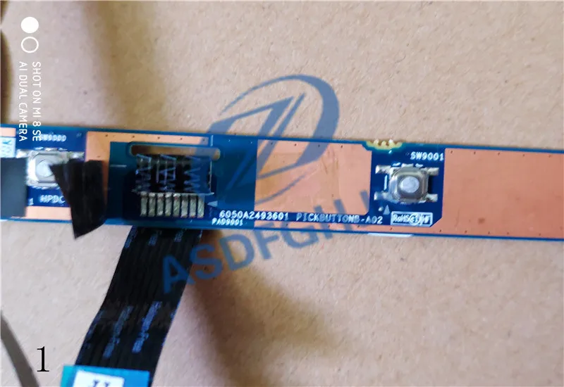 6050A2493601  FOR HP 2000 Touchpad Mouse Button Click Board with Cable WORKS