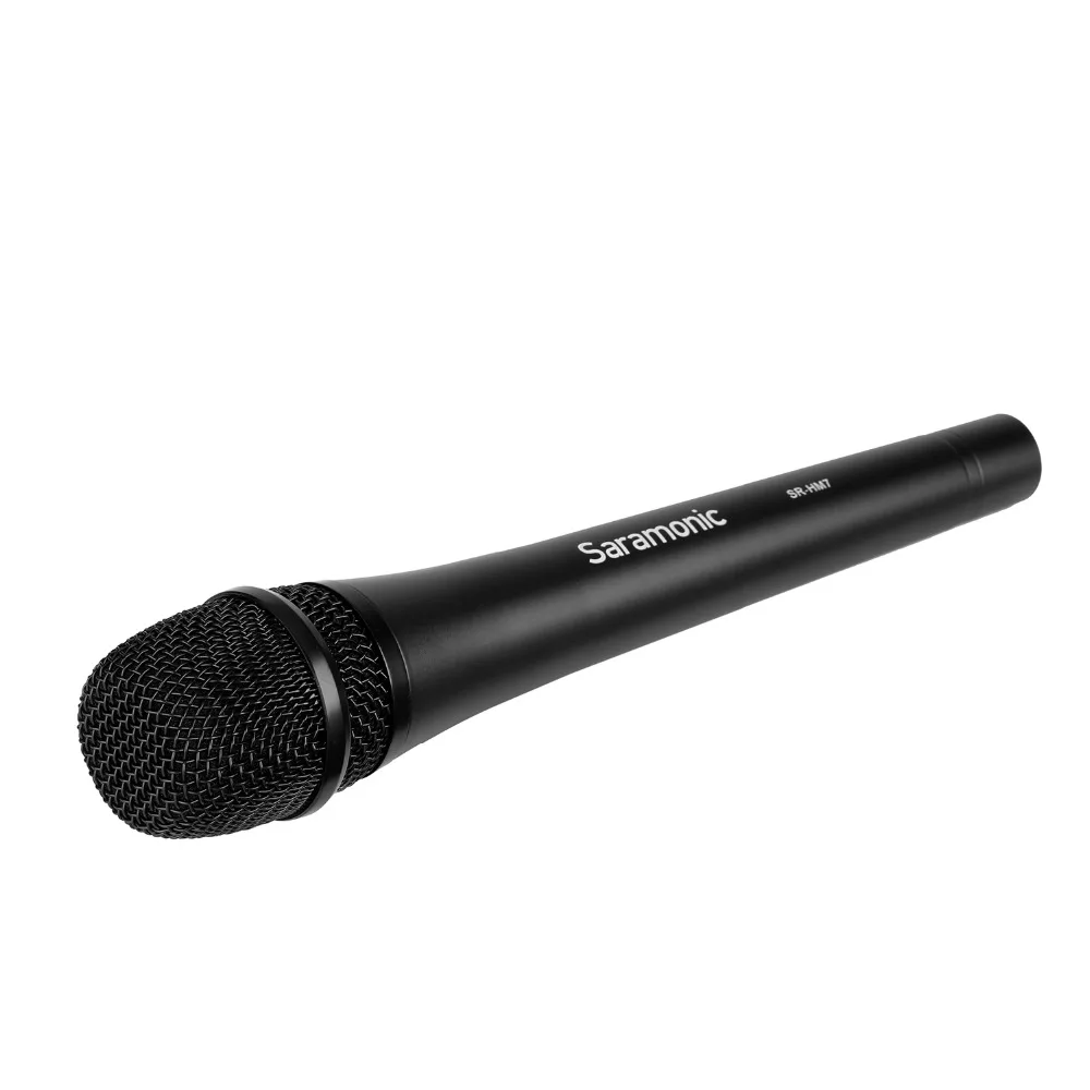 Imagem -05 - Saramonic Sr-hm7 Profissional Cardióide Microfone Dinâmico Unidirecional Vocal Microfone Handheld Perfeito para a Igreja Casamento Karaoke