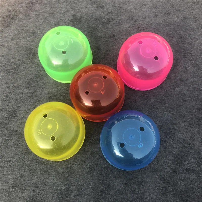 45x54mm Plastic Capsule Toy Capsules For Vending Empty Colored Plastic Toys Ball 100pcs/Lot Free Shipping