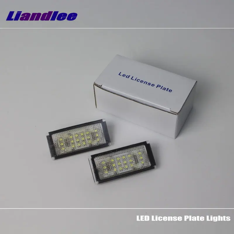 

Liandlee Car License Plate Lights For BMW M3 E46 2004-2006 Auto Number Frame Lamp Bulb LED Electronic Accessories