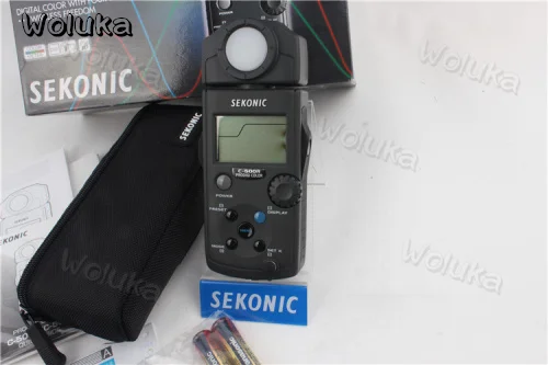 Sekonic C-500 Color Meters Color Temperature KIT Table Traditional film measurement C500 digital measurement CD50 T01