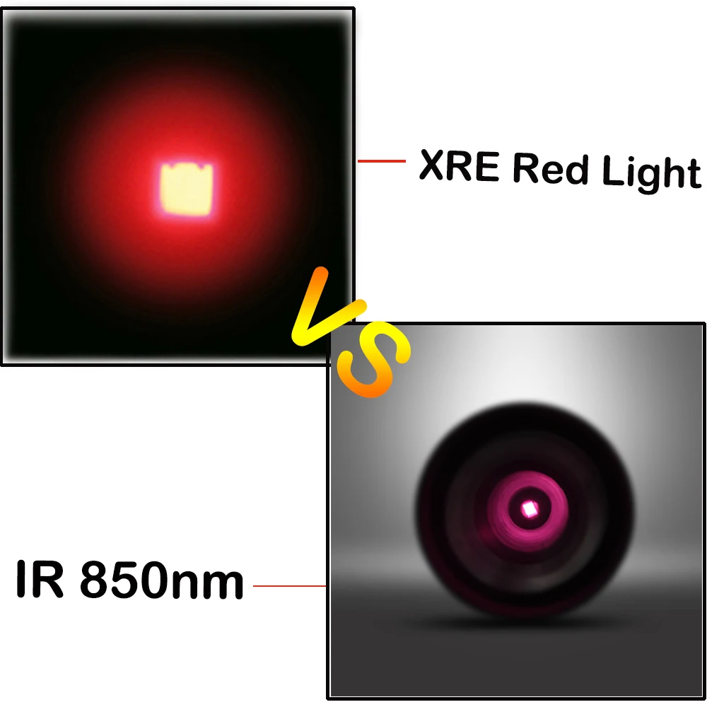 UniqueFire UF-1508 Newest 850nm infraredLamp Holder with 3mode diver controller Fitted  the Model  Flashlight