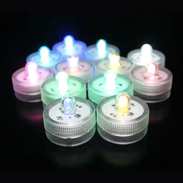 36pcs Super bright  LEDs tealight submersible led lights waterproof F/Wedding/Xmas/Valentine party centerpiece decor