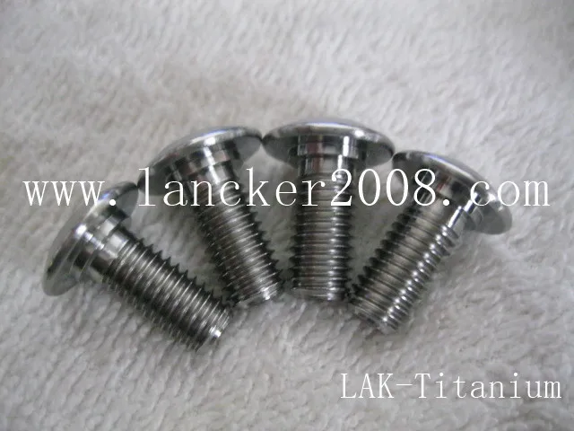 M8x16.5 20.5 Gr5 Titanium trox socket screw with shouder/round neck 1.4x9.8 brake scew/bolt for Motor