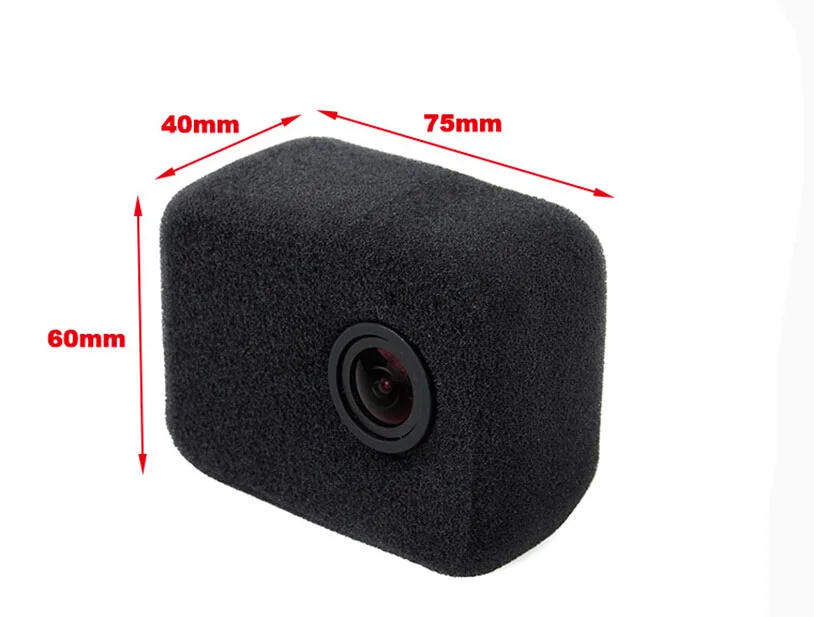 WindSlayer رغوة الزجاج الأمامي الإسفنج غطاء رغوة غطاء الرياح ل Gopro بطل 4 3 3 + ملحقات الكاميرا