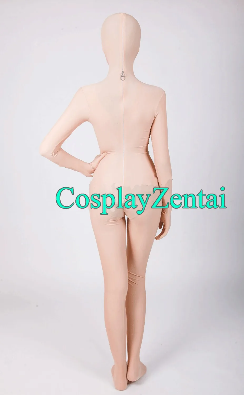 Newest Flesh High Quality Spandex Zentai Bodysuits Halloween costumes Hot Sale Freeshipping Zentai