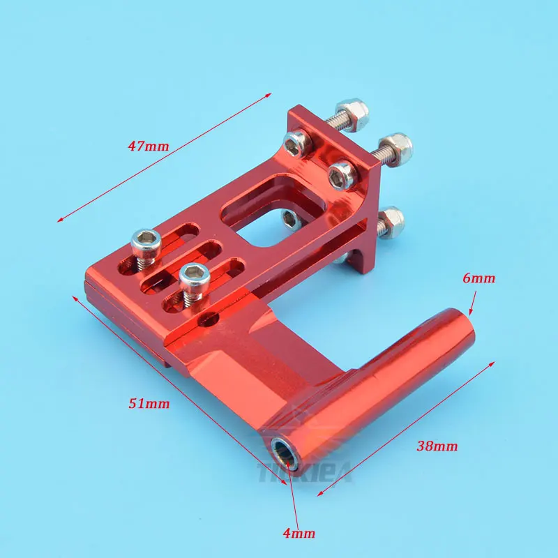 RC Boat 38mm Length Shaft(Axle) Bracket  Stinger Drive 4mm Strut for 4mm Prop Shaft  Flexible Shaft Electric Boat