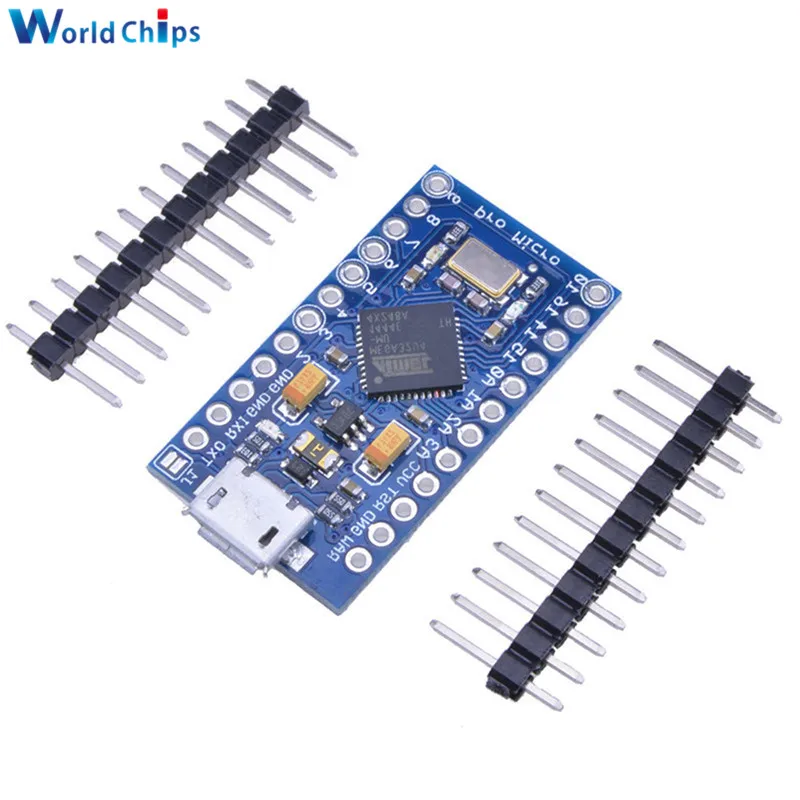 Micro USB ATmega32U4 Pro Micro 3.3V 8MHz Board Module For Arduino ATMega 32U4 Controller Pro-Micro Replace ATmega328