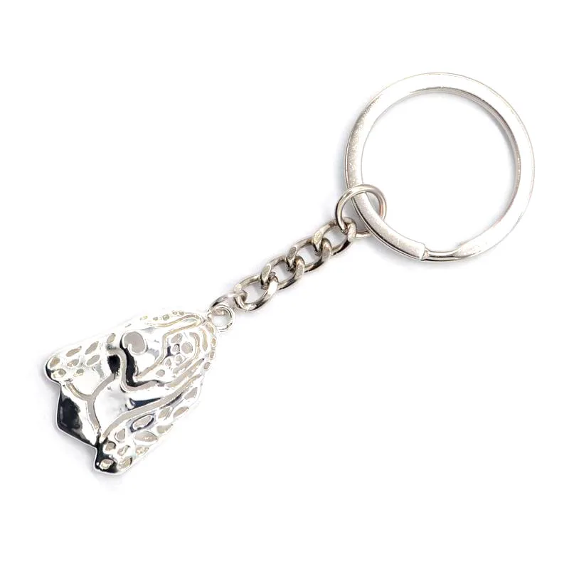 Women's Jewelry Dog Key Chains Lovers Metal Basset Hound Pendant Key Chains