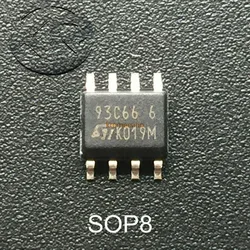 EPROM 93C66 메모리 칩, 프로그램 가능 읽기 EPROM 93C66 SOP8 93C66 TSSOP8, 5 개