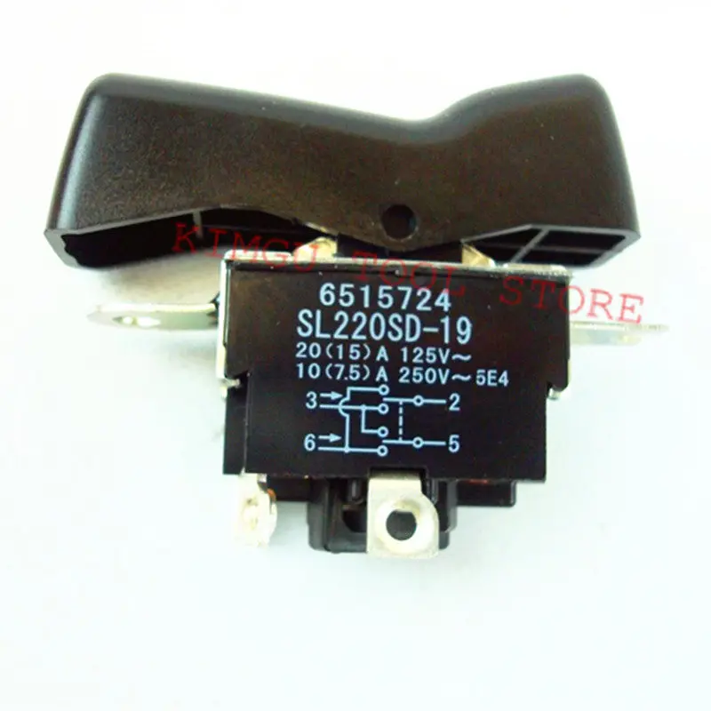 Switch for Makita 651572-4 DTW450 DTW450RFE 6515724 DTW450Z TW1000_2 TW1000_1 TW1000 TW0350_1 BTW450Z TW1000 TW0350