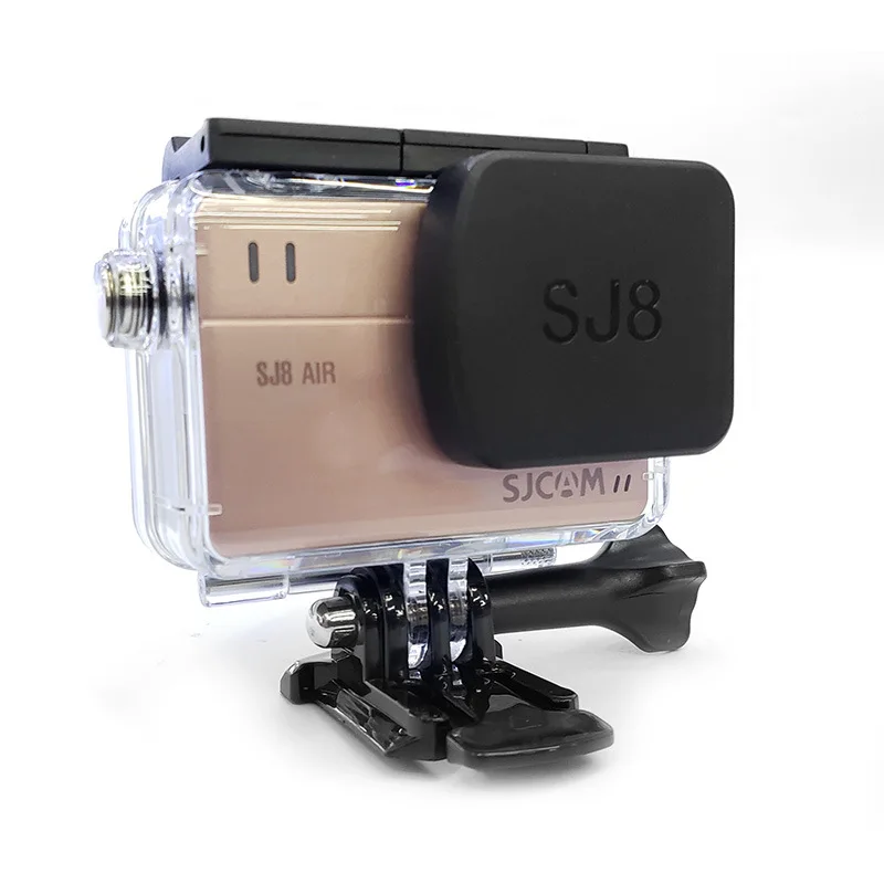 방수 케이스 렌즈 커버 하우징 프로텍터 캡 렌즈 후드 세트 SJCAM SJ8Pro SJ8plus SJ8Air 액션 카메라 액세서리