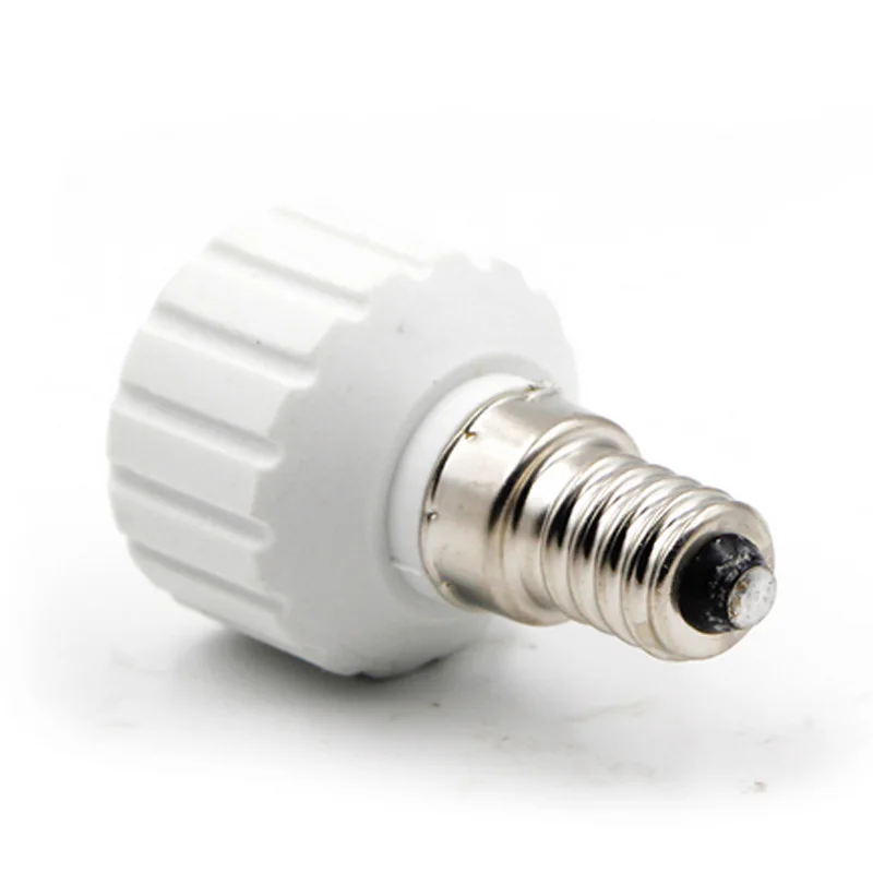 

5PCS LED Lamp Bases E14 to GU10 lamp holder Lamp Light Bulbs E14 to GU10 Fireproof Screw Socket Adapter Converter accessories