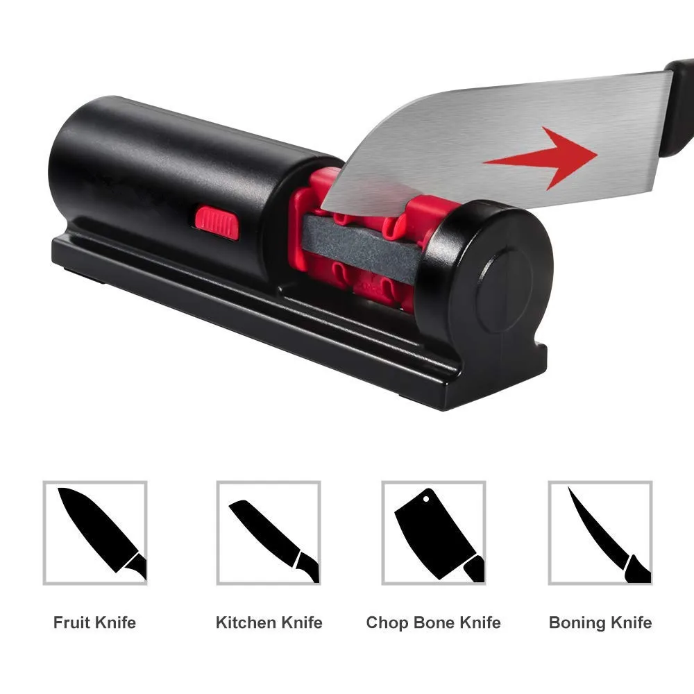 NUOTEN 4 in 1 New Design Tungsten Steel Professional 4 stage Knife Sharpener for Stainless Steel Knife Grindstone Household Tool