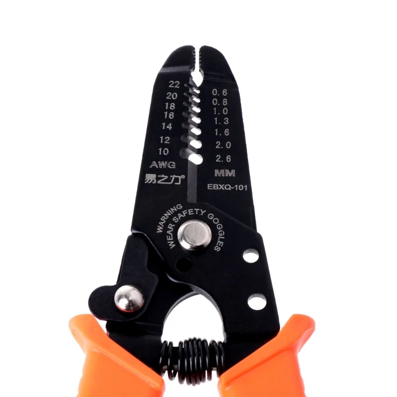 TOOZO Multifunctional Cable Wire Stripper Cutter Crimper Cutting Pliers Handle Tools