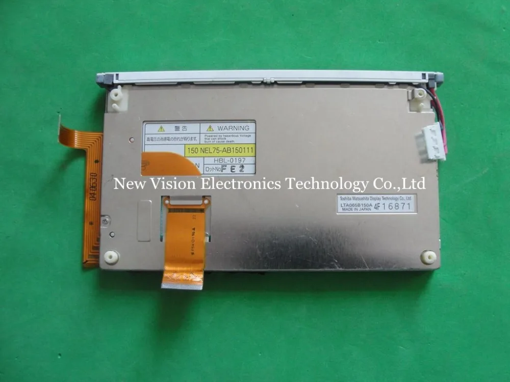 

LTA065B150A TFD65W40 Original A+ Grade 6.5 inch LCD Screen Display with Touch Screen for Toyota central control display