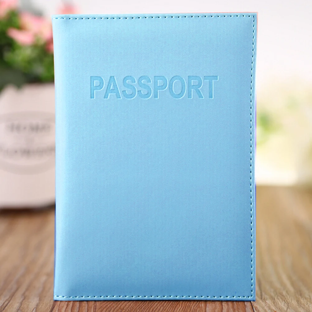 

2017 Artificial Leather Passport Holder Couple Models Women's Travel Passport Cover Unisex Card Case Man Card Holder 1PCS