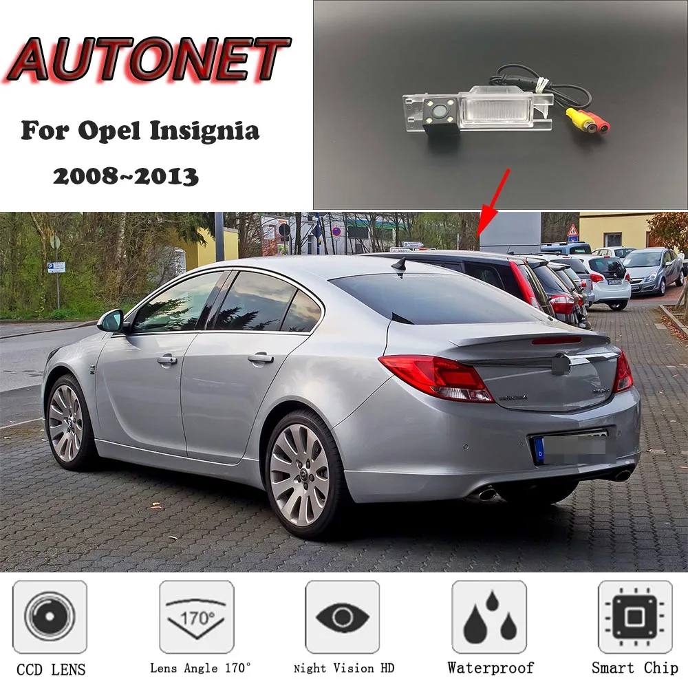 

AUTONET HD камера заднего вида ночного видения или кронштейн для Opel Insignia 2008 ~ 2013/камера номерного знака