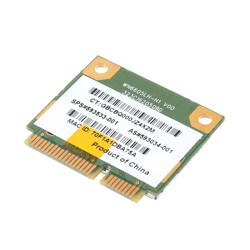 Wireless Wifi Card 802.11 B/G/N Mini 593533-001 593034-001 for HP CQ42 G42 G62 G72 4520S 4720S 4325S CQ56 RT8191SE