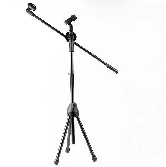 Adjustable height 80-180cm Mic Stand Portable floor stand Microphone bracket Microphone triangle bracket