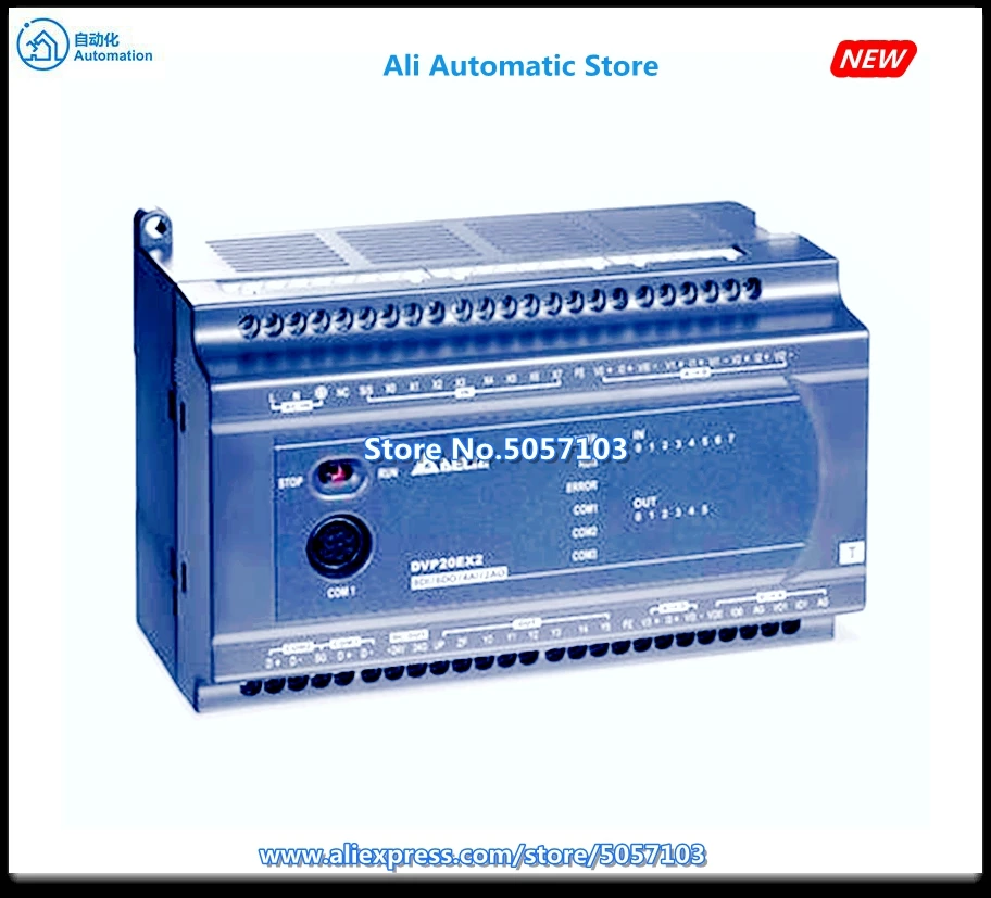 

DVP32ES200TC 32-Point Host 16DI 16DO NPN 24VDC 0.5A 2-Channel 100K Input And Output 2-channel 20K Input New