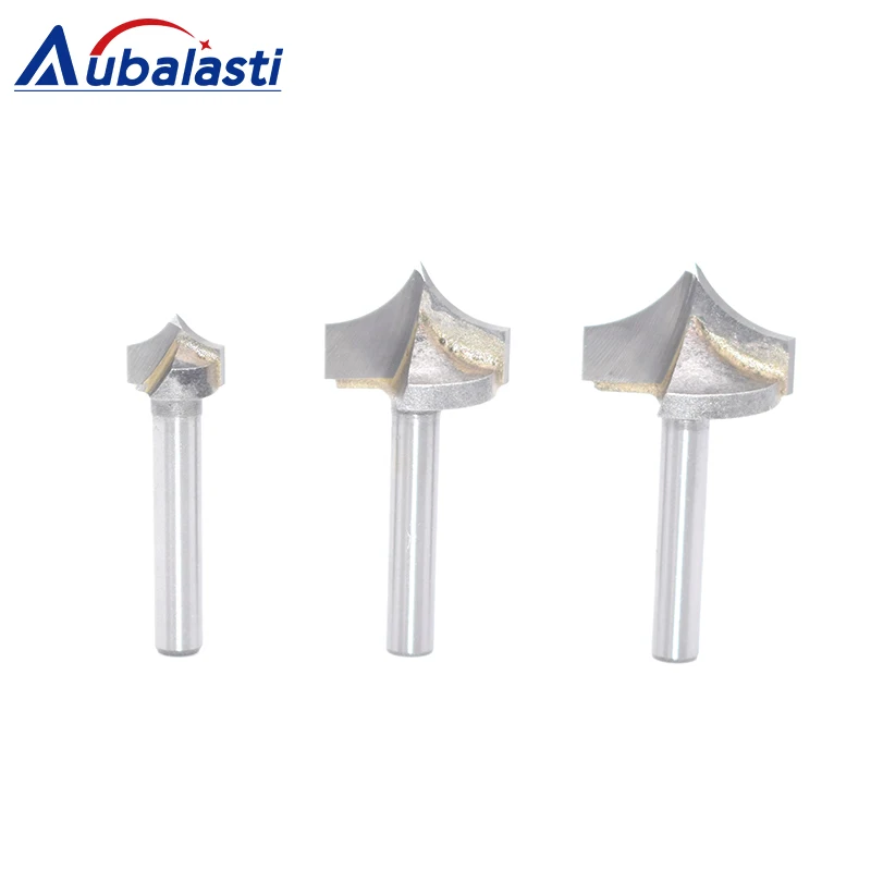 Milling Cutters Shank 6mm Woodworking Cutter Double Edging Router Bits Milling Cutter Router Bits for Wood Engraving Tools