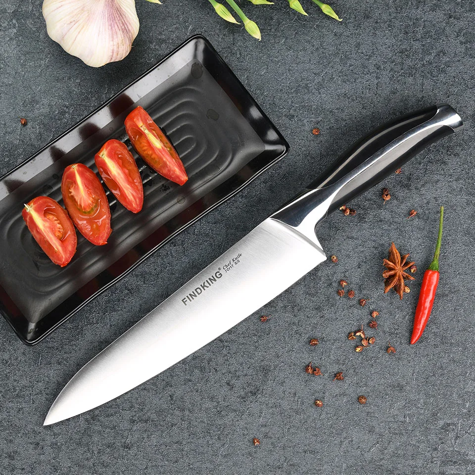 New top grade sharp knife 440c quality 8\'\' inch Frozen meat cutter Chef knife kitchen knife.