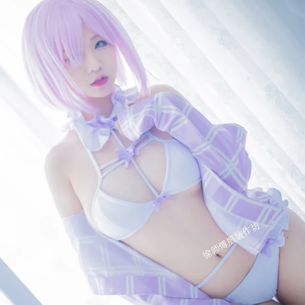 

[Customize] Anime! Fate Grand Order Matthew Kyrielite Sexy Swimsuit Uniform Cosplay Costume For Women Free Shipping