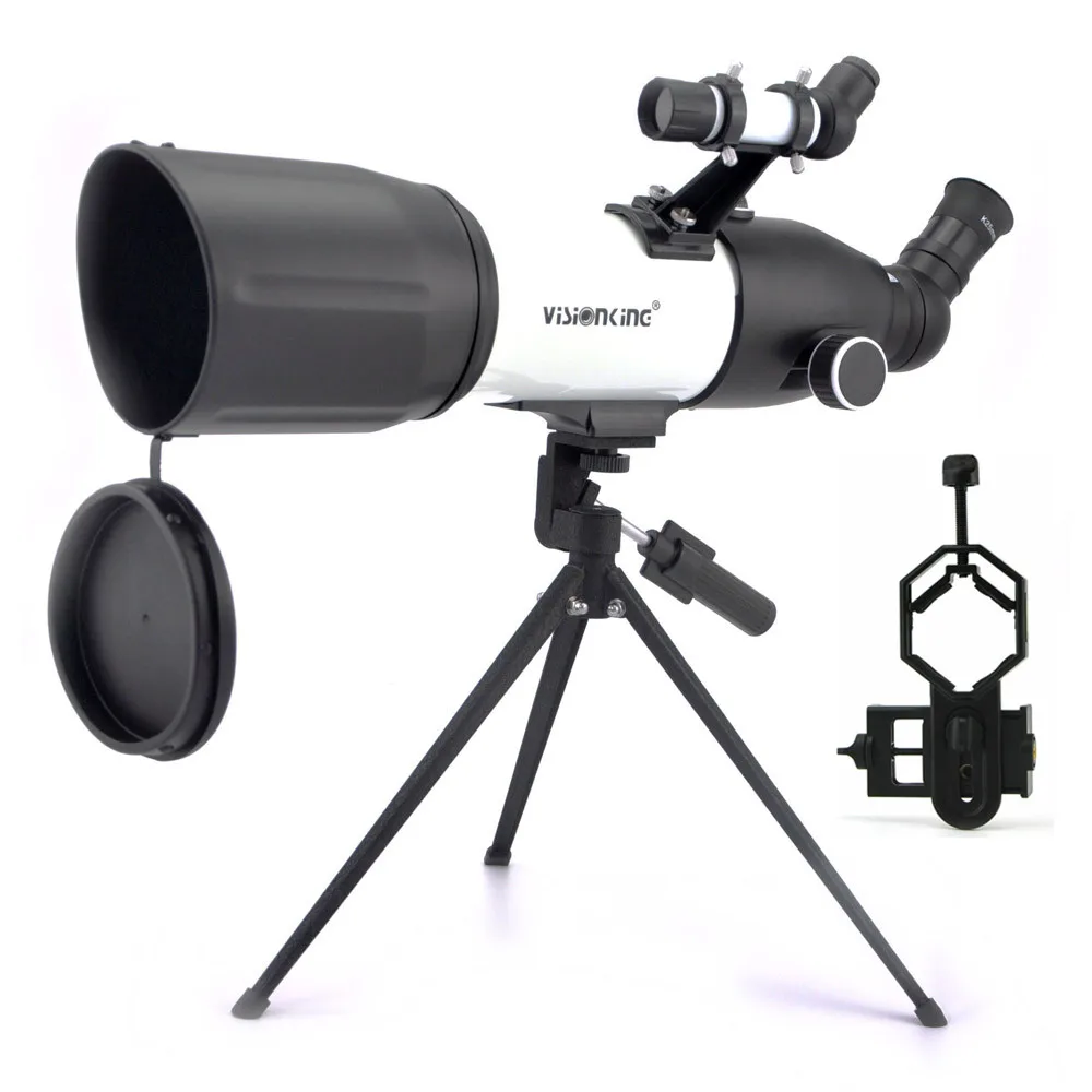 Visionking 80400 Professional Astronomical Telescope 44 Times Zoom HD Portable Tripod Night Vision Space Star View Moon Universe