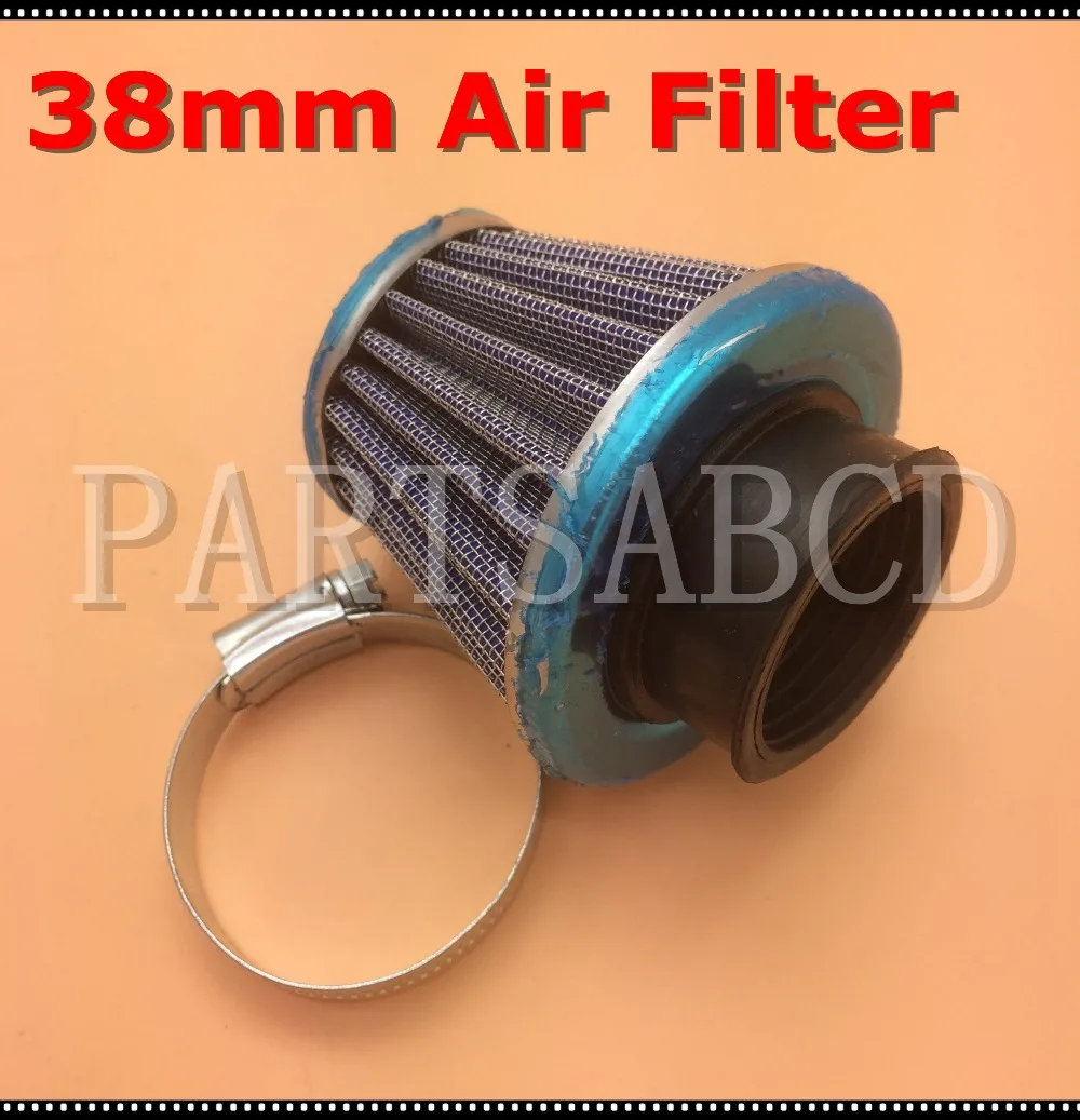 38MM 39MM Air Filter For 50CC 70CC 90CC 110CC 125CC ATV Dirt Bike Scooter Go kart