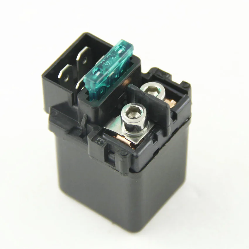 Motorcycle Starter Relay Solenoid for Honda 35850-KR3-870 MR5-007 FES125 S-Wing FES150 S-Wing FES250 Foresight FJS400 Silver