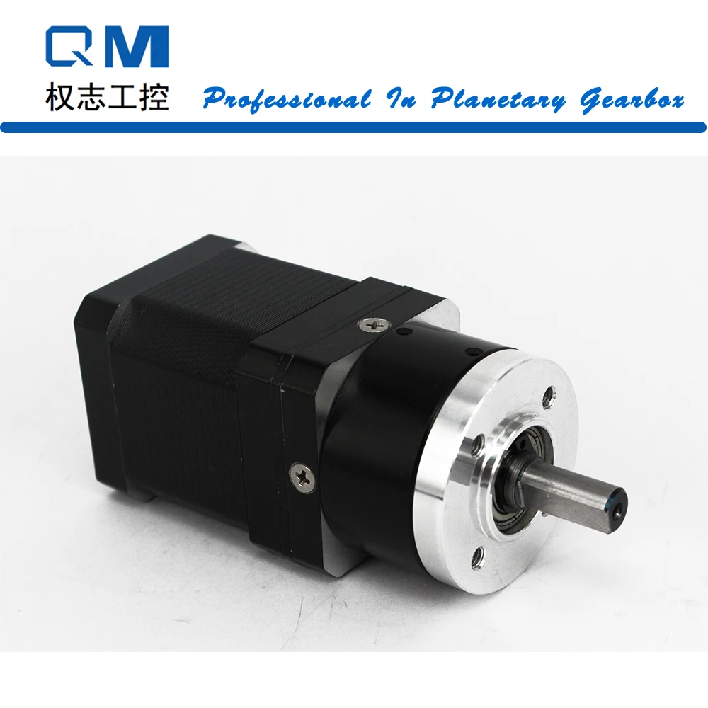 Stepper Motor NEMA 17 L=48mm Planetary Gearbox Metal Gear ratio 3:1 15 Arcmin CNC Robot Pump